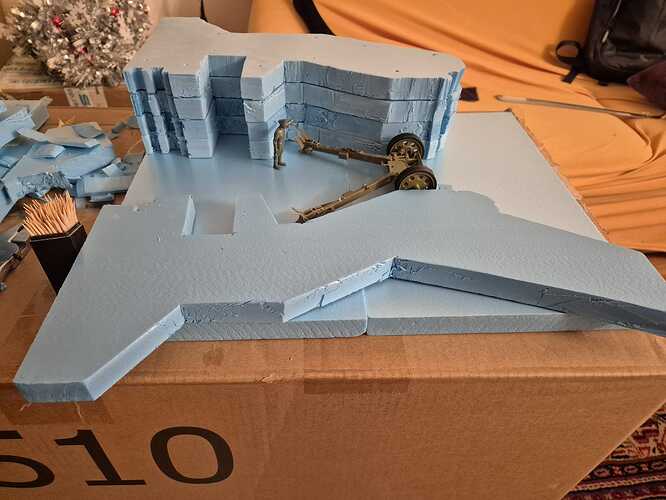 R677-Left Wall Completed - Right Wall 1st Segment-006