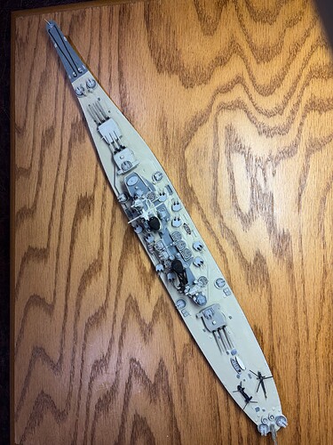 BB62 Korean 1953 overhead