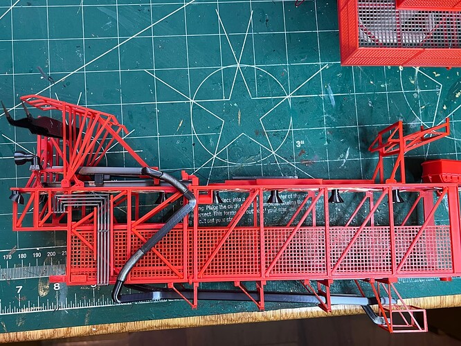 SA6 Left Side Pipe Retracted