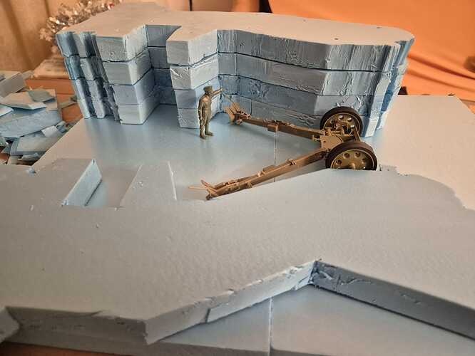 R677-Left Wall Completed - Right Wall 1st Segment-005