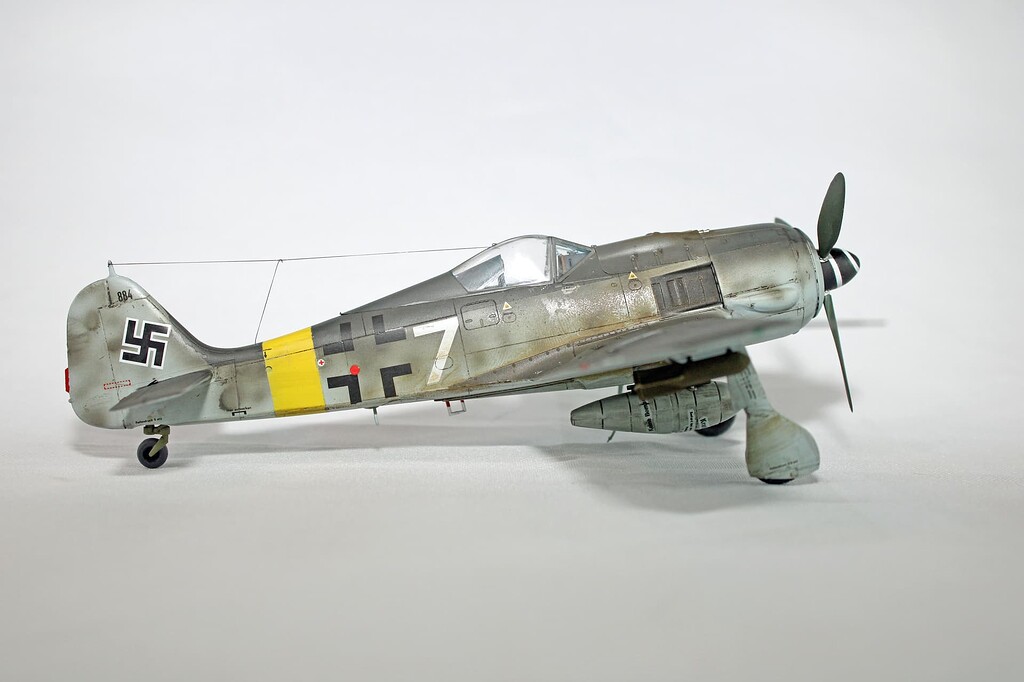 Tamiya Focke Wulf Fw190F-8 1/48 COMPLETE 12-August-2025