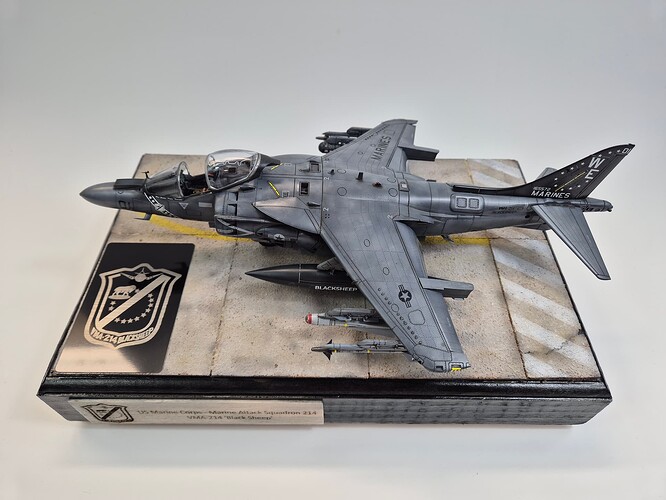 UM aモデル1/48 AV-8B HARRIER II PLUS 1/48 UMa Model AV-8B Harrier II Plus Plastic Model Kit - Squadron.com