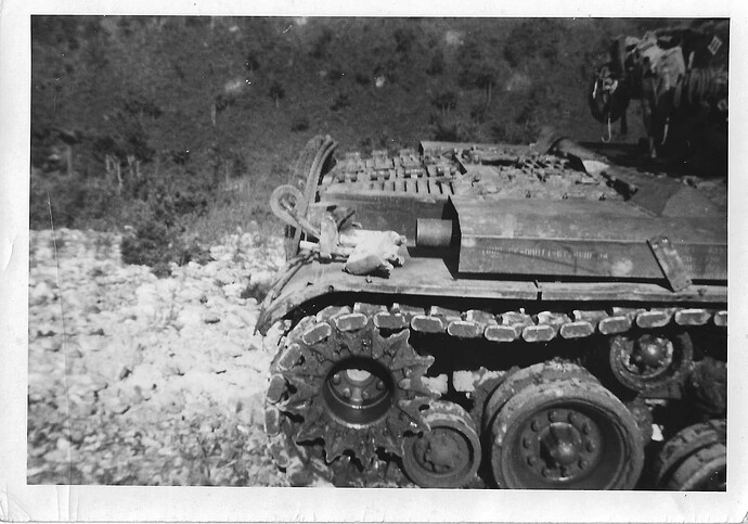 Korea Tank Mine Strike Post Repair