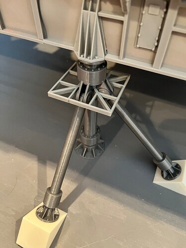 Access Platform I-beam Structure