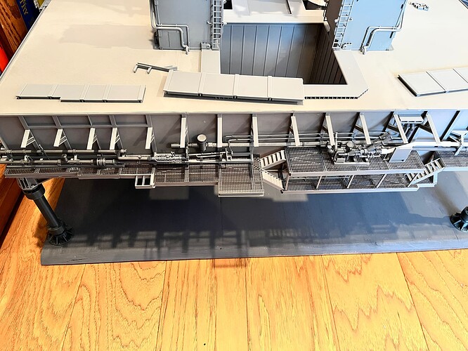 Blast Shield Supports