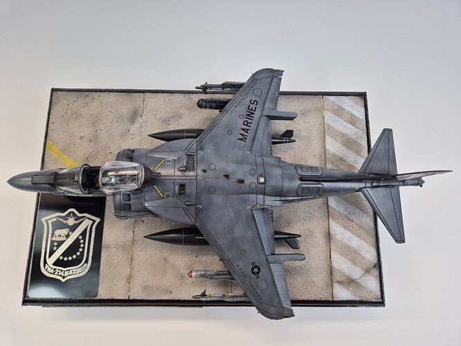 UM aモデル1/48 AV-8B HARRIER II PLUS 1/48 UMa Model AV-8B Harrier II Plus Plastic Model Kit