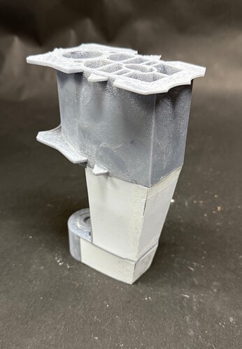 SG Rudder Hub Test Piece 3