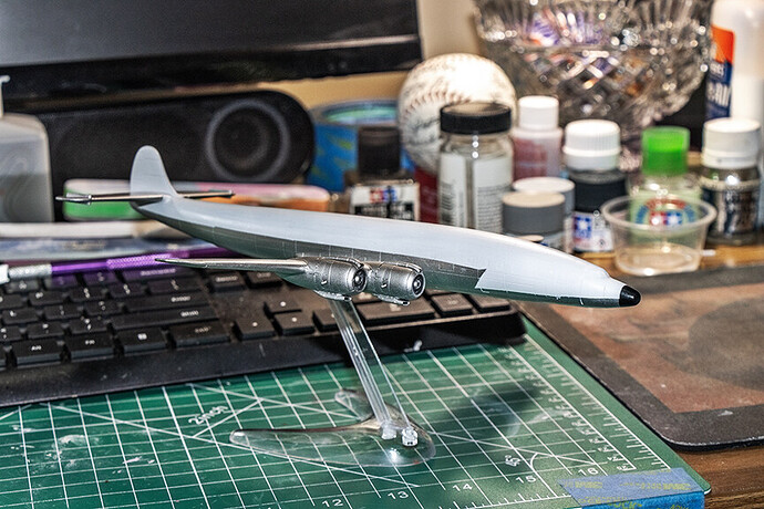 Connie with White Paint