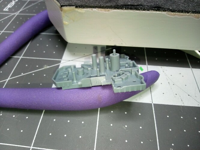 upper deck stairs removed