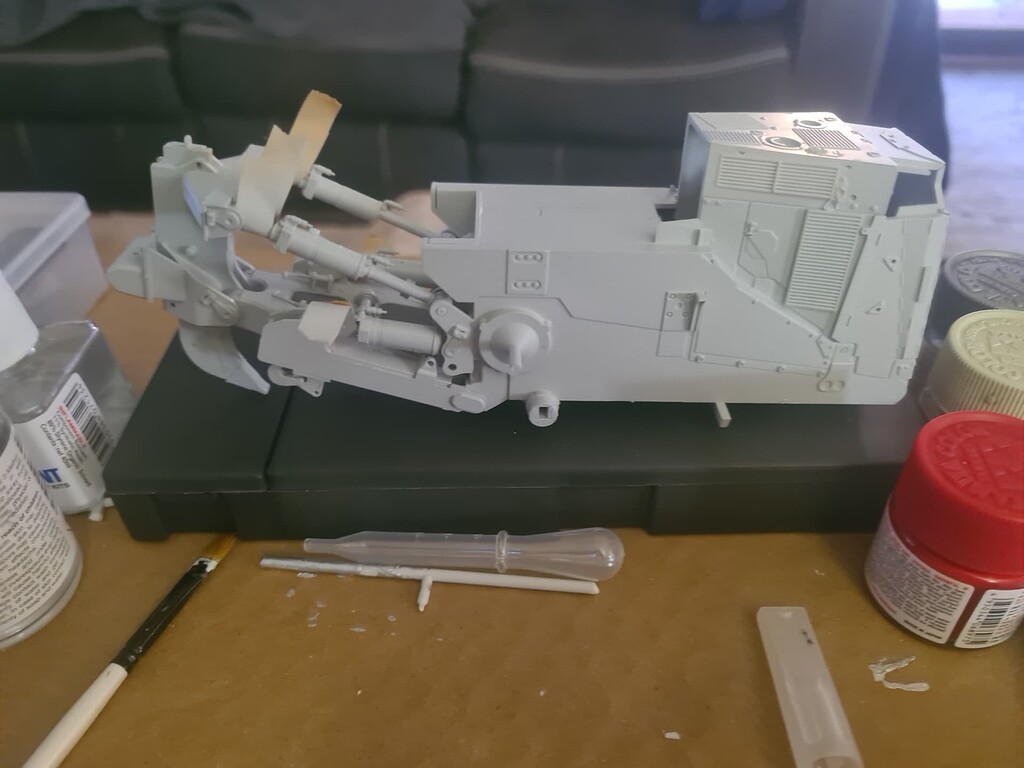 D9R bulldozer model progress - Armor - Finescale Modeler Forum