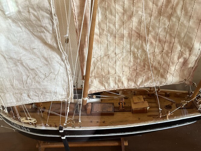 That deck isn't too bad, that rigging is too bad