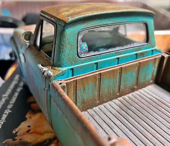 1965 Ford F-100 Diecast Truck Project Finished O