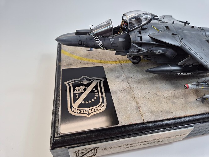UM aモデル1/48 AV-8B HARRIER II PLUS 1/48 UMa Model AV-8B Harrier II Plus Plastic Model Kit