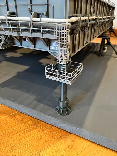 Ladder and Cage Installed