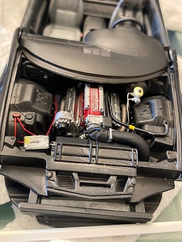 engine compartment progress