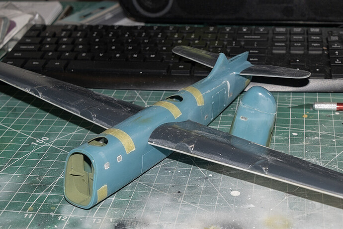PB4Y-2 Test Fit