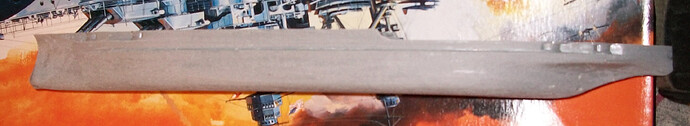 Glued Sanded Hull Port Side