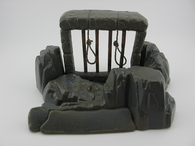 Base, Distorted, Wash Re-Applied, Nooses Glued In