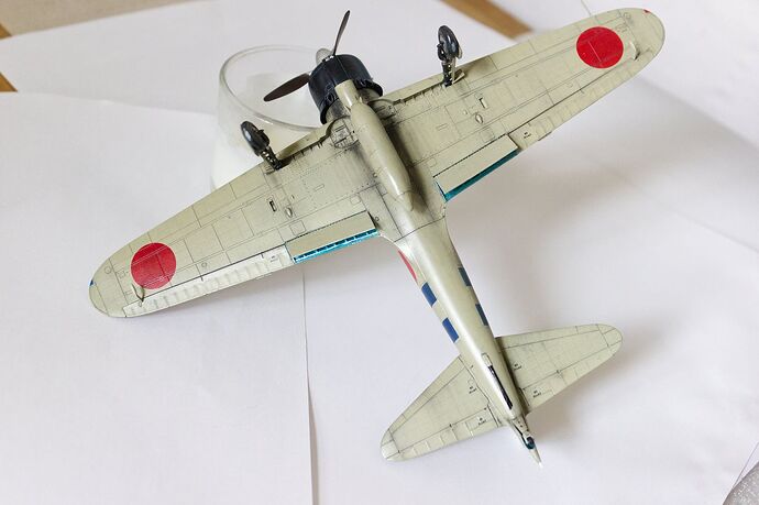 The underbelly suffered less from my shobby clear work and retained more details.