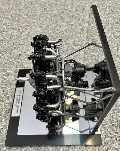 PW Wasp Model Side View