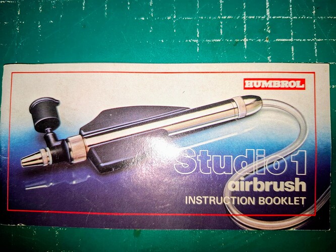 Humbrol Studio 1 airbrush