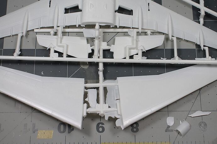 Revell Airbus A320 sprues