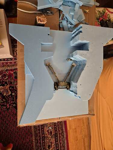 R677-Left Wall Completed - Right Wall 1st Segment-001