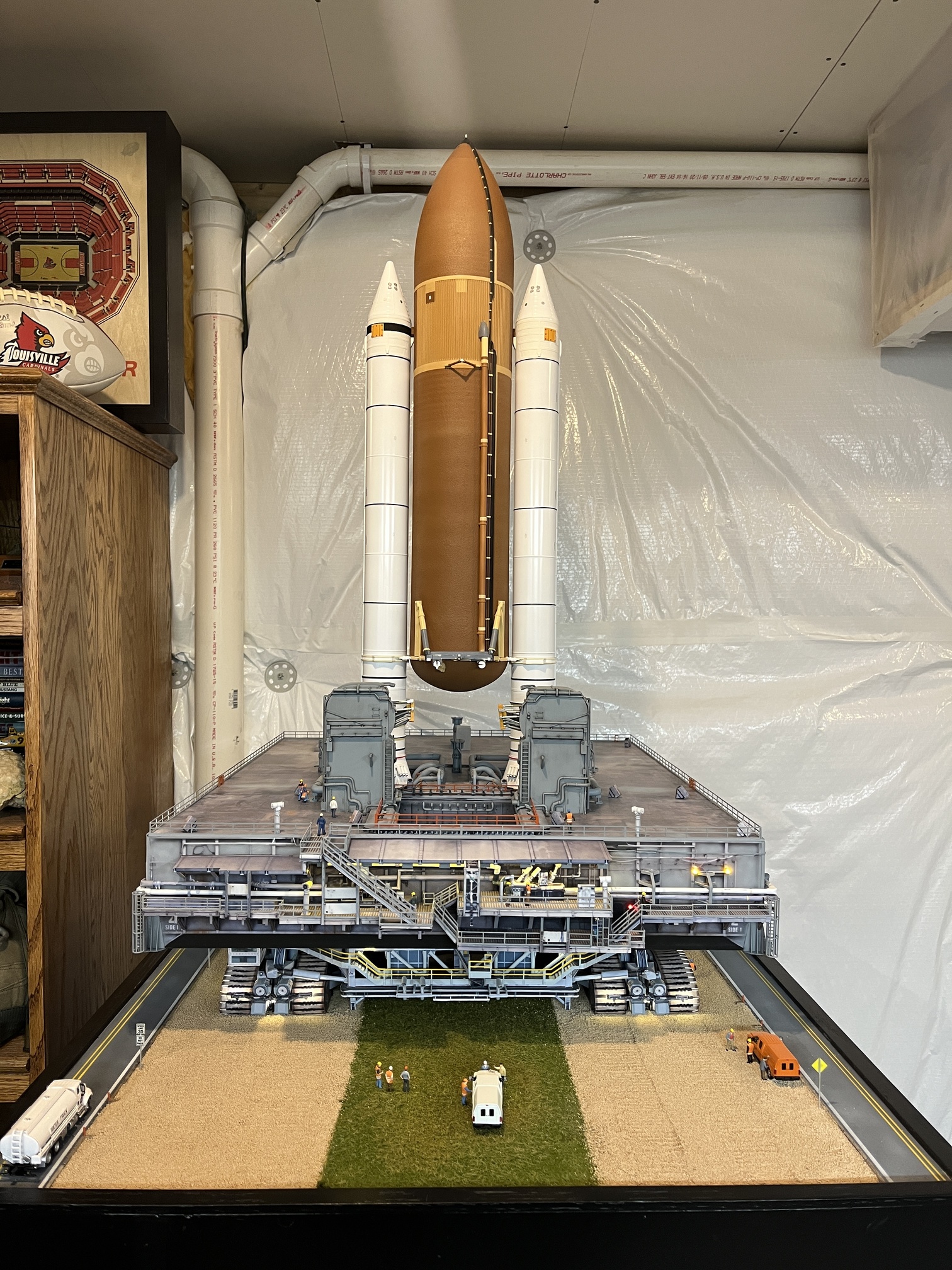 Space Shuttle Model Stack 1/72nd scale Shuttle Stack diorama - Space - Finescale Modeler Forum