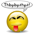 tounge out