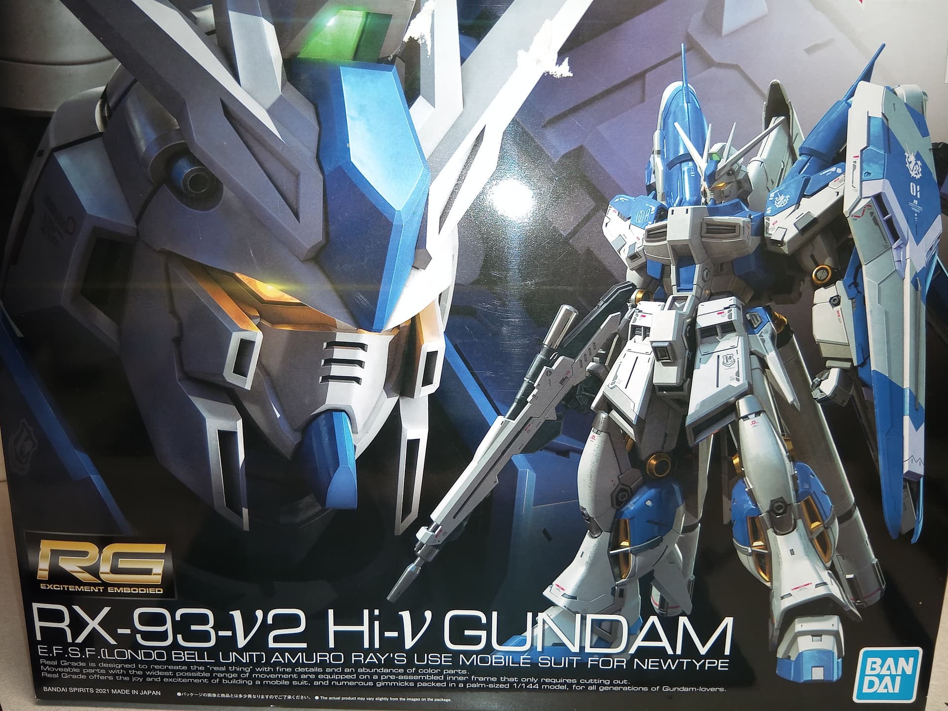 RX-93 V2 HI-V Gundam RG - Gundam/Mecha - Finescale Modeler Forum