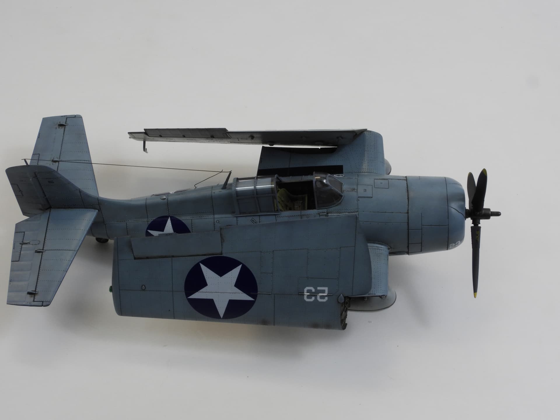 Academy F4F-4 Wildcat Modellbausatz - Mittel Schwierigkeit