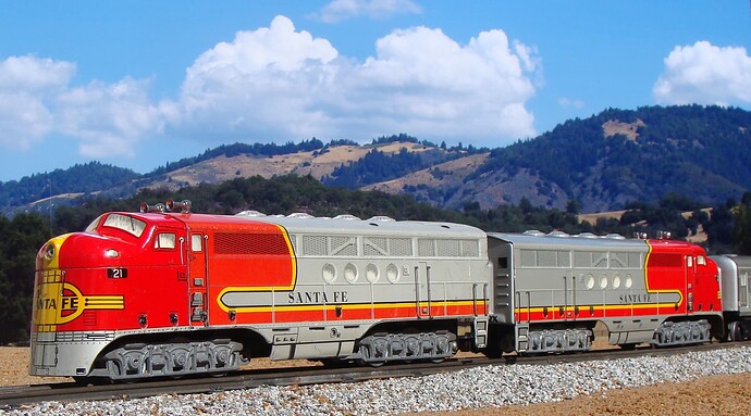 2. Marx 21 lithographed EMD FT Diesel