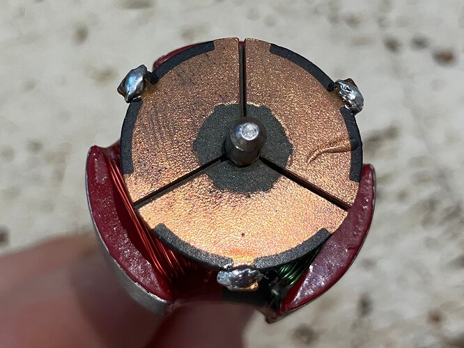 8002-125 Armature w:glue spot on commutator