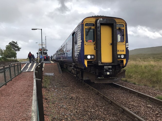 Corrour train 1