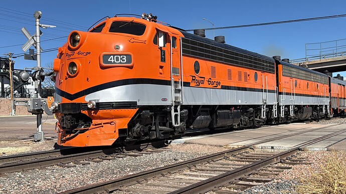 Royal Gorge Route CRRX 403 at Cañon City, CO - Trains Magazine - Trains ...