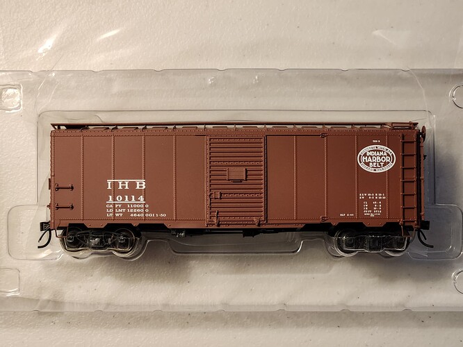 Red Caboose IHB boxcar