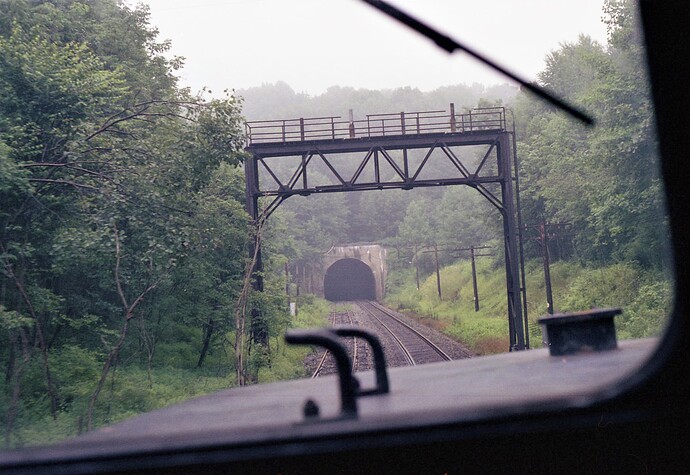 Photo 43 Pattenburg Tunnel near Jugtown Mountains. August 12, 1978