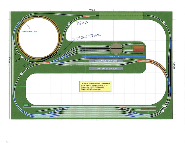 Upper deck -changes and gap