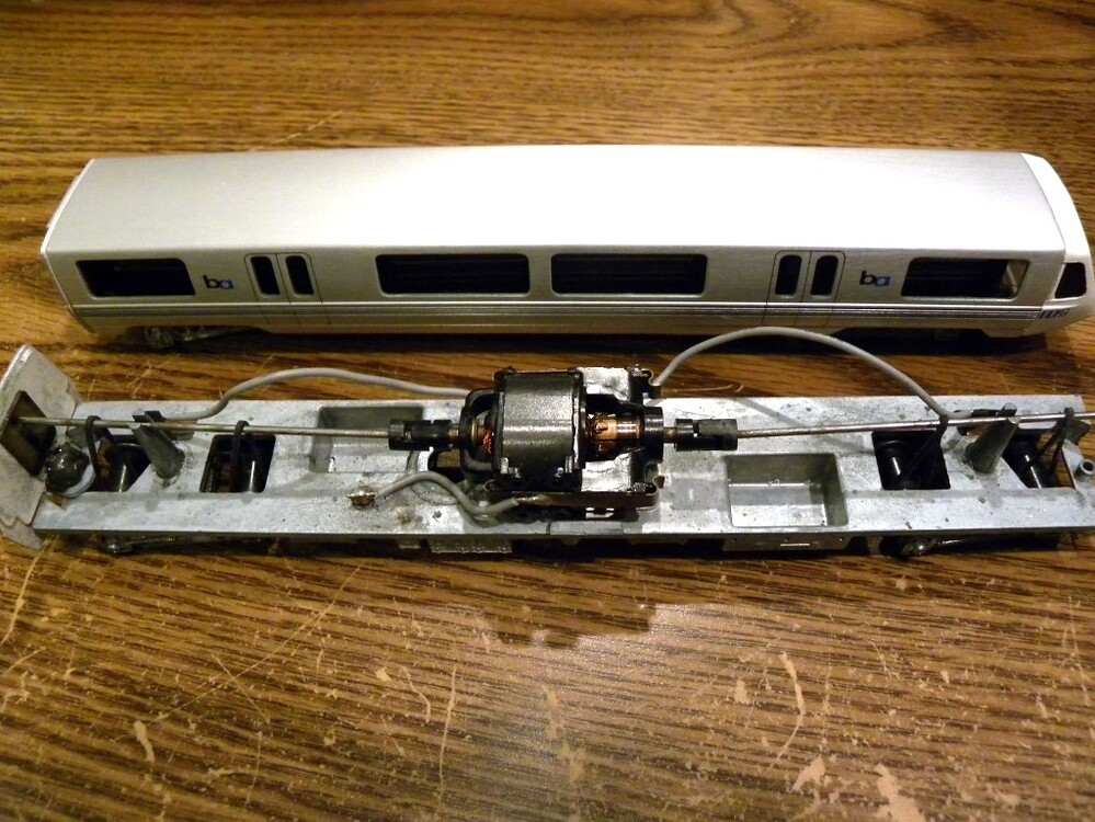 Athearn 50 Year old BART Train needs motor update - General Discussion ...