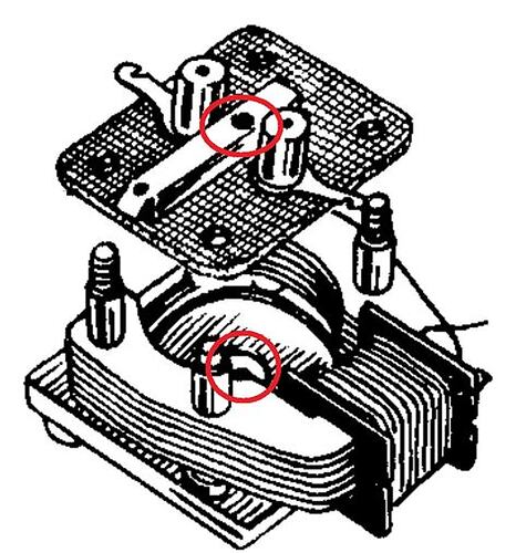Whistle Armature Lubrication