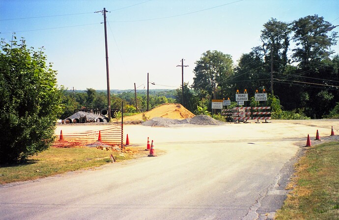 Conrail. Construction of new bridge to replace the Iron Bridge. June 13, 1992
