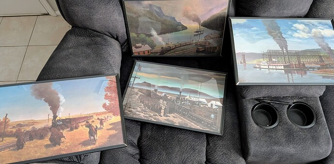 old calender posters
