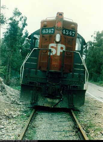 SP 4347’s derailment (image by Nils Gustavson)