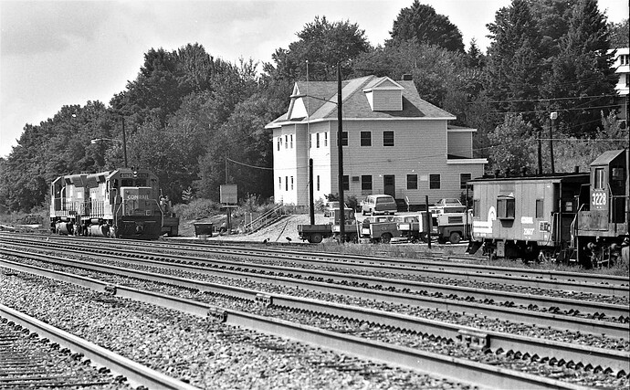 Conrail. Cresson, PA. August 17, 1978