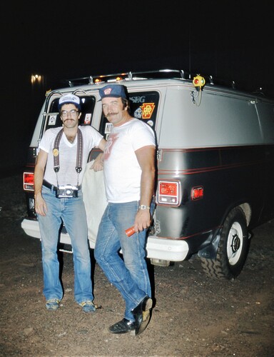 Ed Kaspriske & Barry Trogu in Sept. 10, 1983