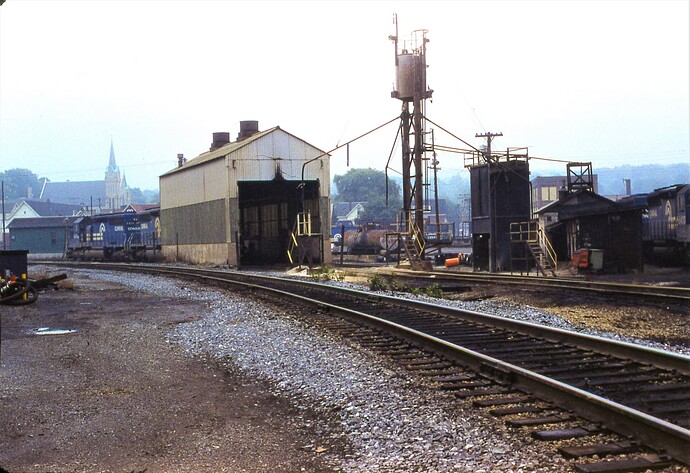 CR. Cresson, PA engine terminal. August 17, 1978