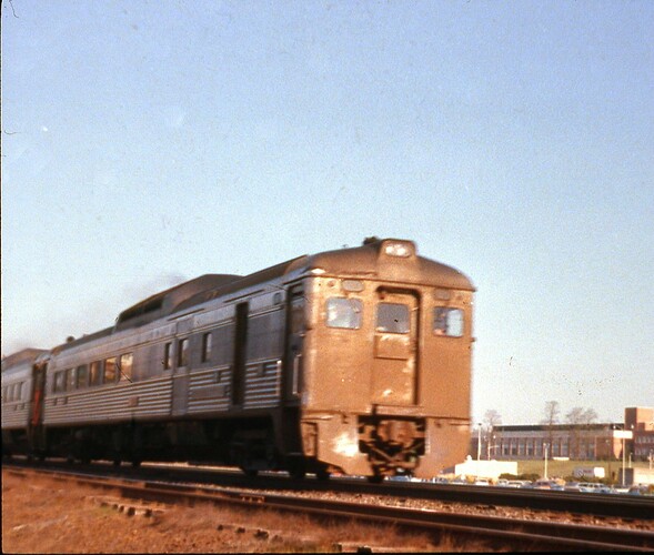 Reading Wall Street east at Calco, NJ on CNJ April 1973
