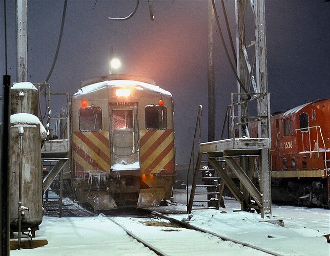 CNJ Raritan engine term 3-76, f11, 5 min, Ektachrome. Jan 1977