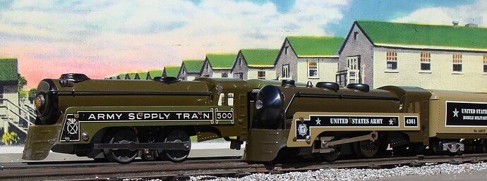 Army Supply Train Locos