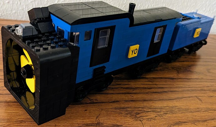 Rotary Snow Plow  YO - plow itself - front